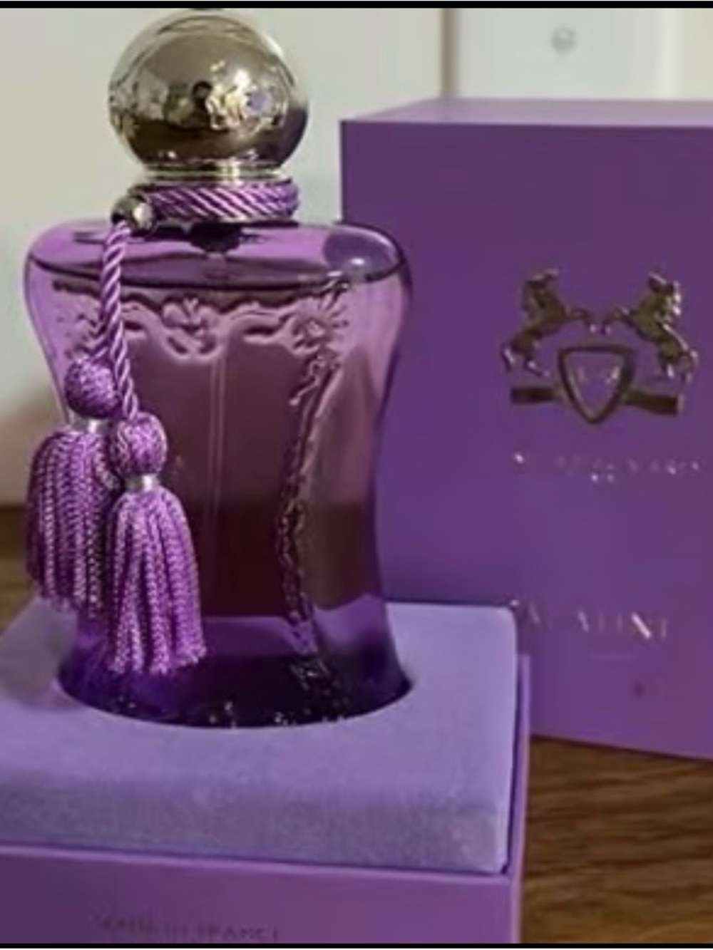 Purple perfume
